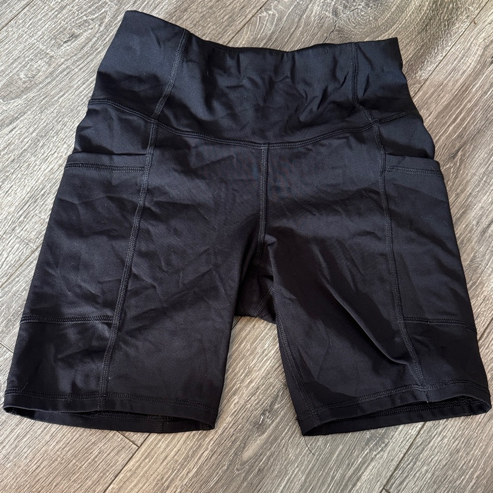 All in Motion Women's Black Bike Shorts